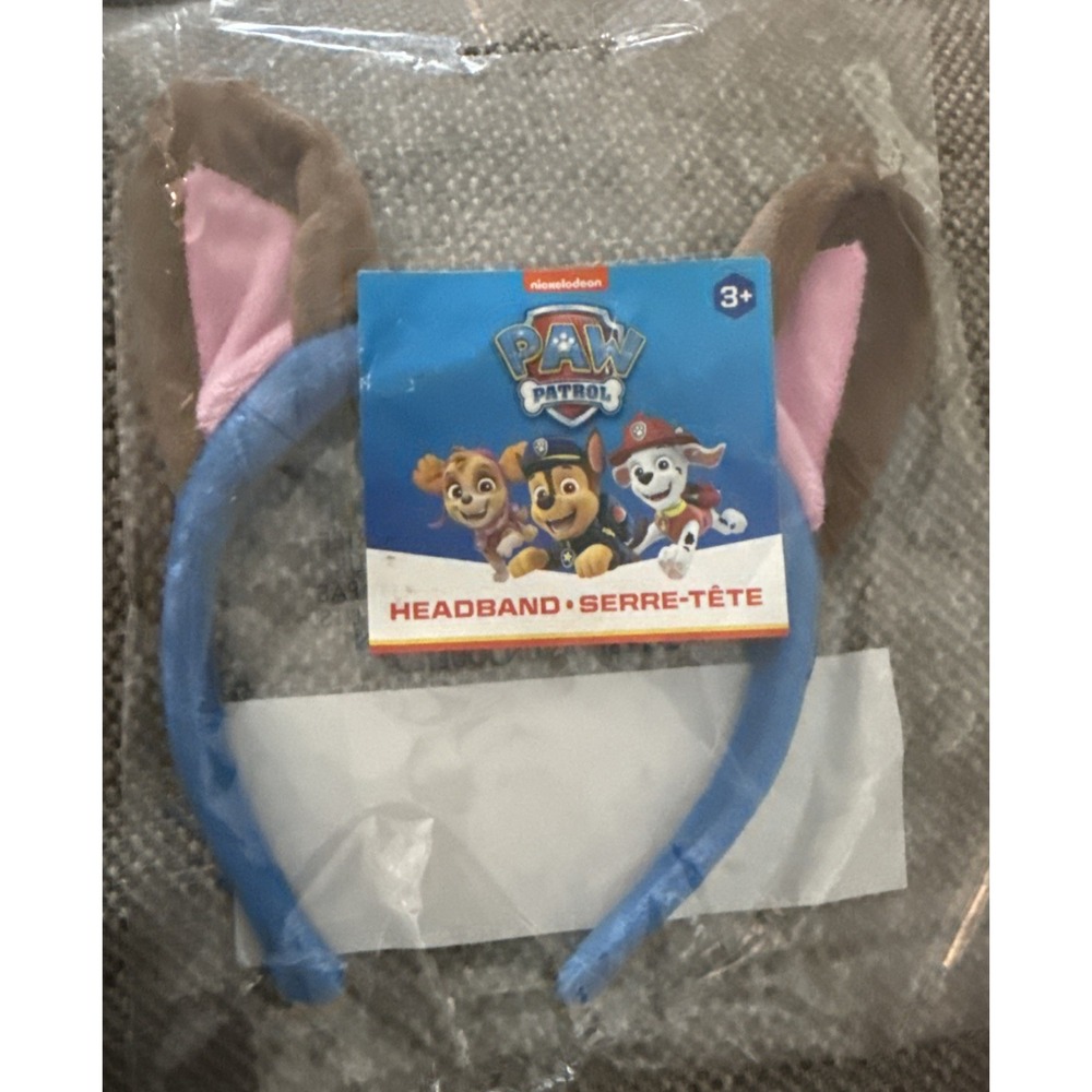 Paw Patrol Birthday Party Costume Headband Chase Halloween Cosplay Dog Ears NEW!